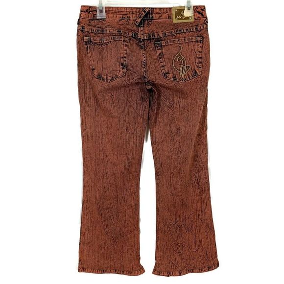 BABY PHAT SZ 5 Rusty Dye  Back To School Pants - Picture 2 of 4